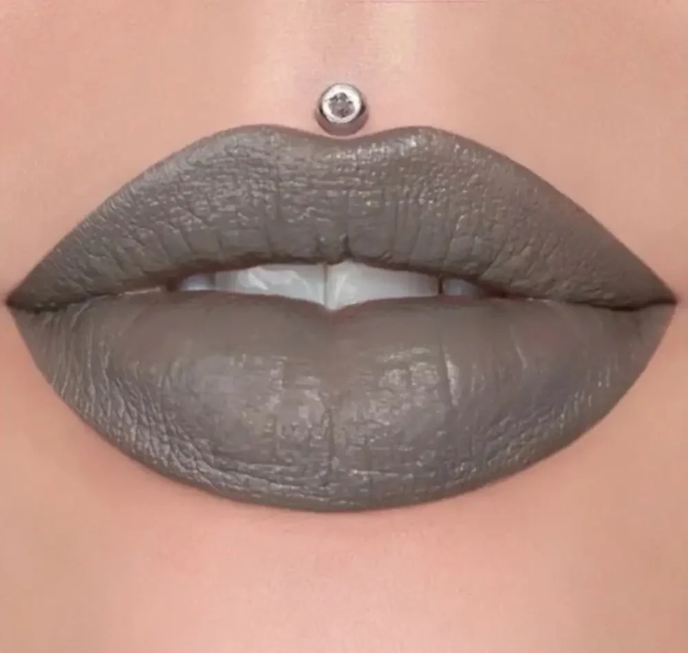 Jeffree Star Velvet Trap Grave Digger Gray Grey Matte Lipstick New In Box